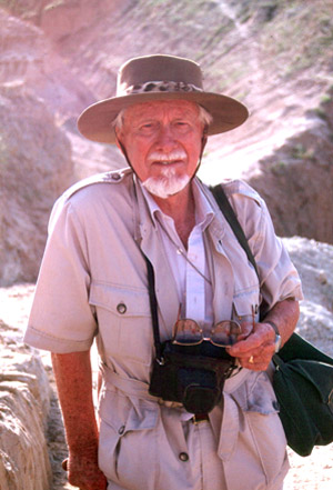 J. Desmond Clark in China, 1988