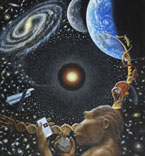 poster for the From the Big Bang to the World Wide Web project