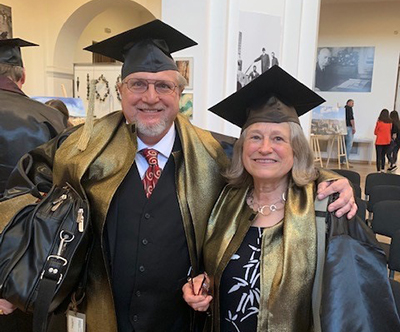 Nicholas Toth and Kathy Schick