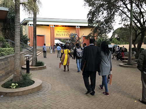 Entrance of the Nairobi National Museum