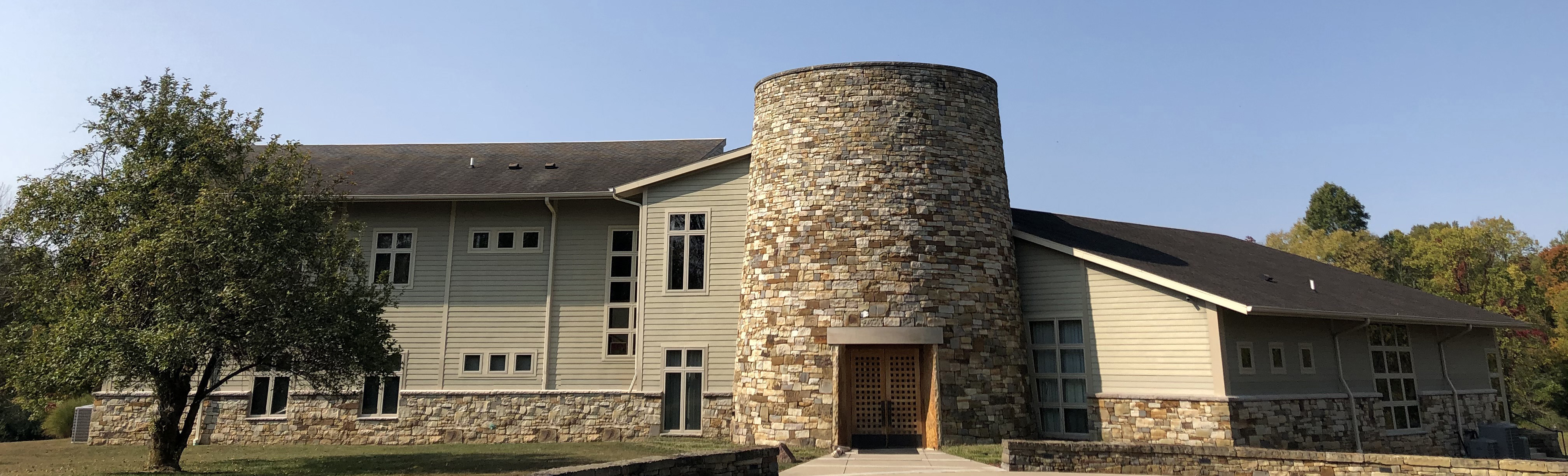 Stone Age Institute front view