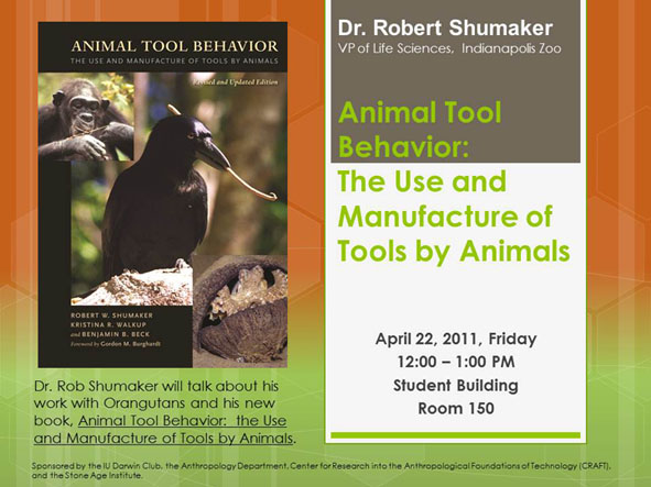 Shumaker lecture poster
